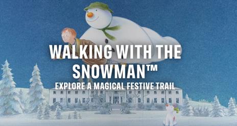 Walking with The Snowman™  at Hillsborough Castle