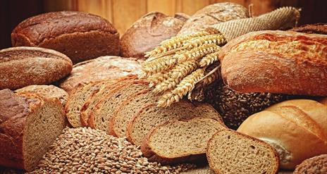 Image of various types of bread sold at Jeffer's Home  Bakery cafe