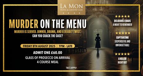 Image is poster of Murder On The Menu at La Mon Hotel