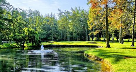 Image of water and trees at Golf Club