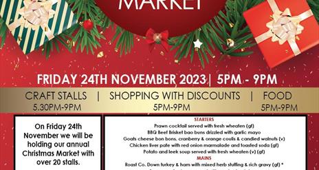 Poster for Festive Christmas Market