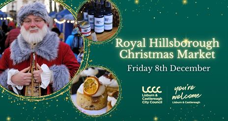 Royal Hillsborough Christmas Market 2023 promotional image