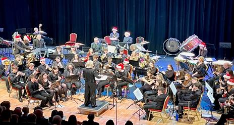 Image is of an orchestra
