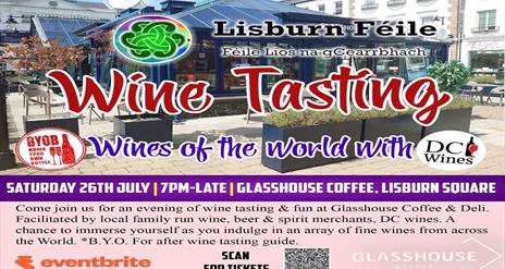 Images depicts the Glasshouse Coffee & Deli in Lisburn Square