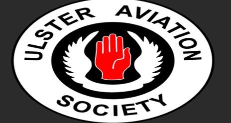 Image is the logo of the Ulster Aviation Society
