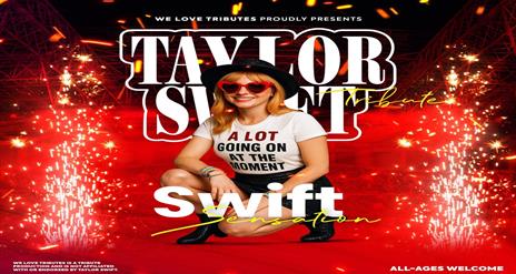 Image is of Taylor Swift tribute act