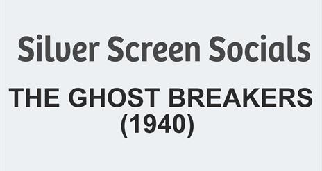 Image is of poster for film The Ghost Breakers at the ISLAND Arts Centre