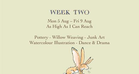 Poster for Summer Arts Festival Week 2