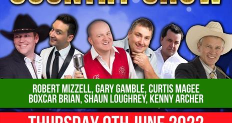 Image is a poster advertising The Summer Country Show
