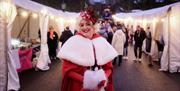Mrs Claus makes a visit to Royal Hillsborough Christmas Market