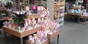 Image is of in store gift selection