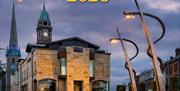 Poster with details on location, date and time of lisburn tattoo 2026
