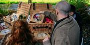 Family enjoying a picnic at Ballyburren Outdoor Escapes