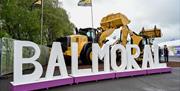 Image is of a large sign staying Balmoral
