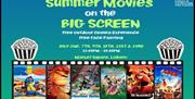Image shows all of the Children's Movies being shown this summer on LCCC poster.