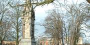Image is of Wallace monument in Castle Gardens