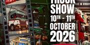 image of truck with dates of the event 10th and 11th october 2026