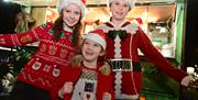 Children enjoying Carryduff Christmas Market
