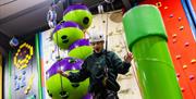 lder girl excited on Stairway to Heaven Challenge at High Rise Lisburn