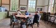 Image is of general view of The Tea Room at Hilden Mill in Lisburn