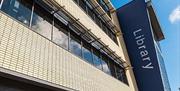 Exterior photograph of Lisburn Library