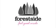 Image is of forestside logo which says feel good inside
