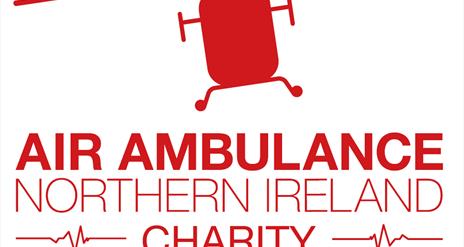 Image is logo of the Air Ambulance NI Charity