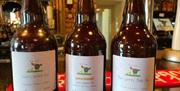 An image of three new craft beers made at the Speckled Hen
