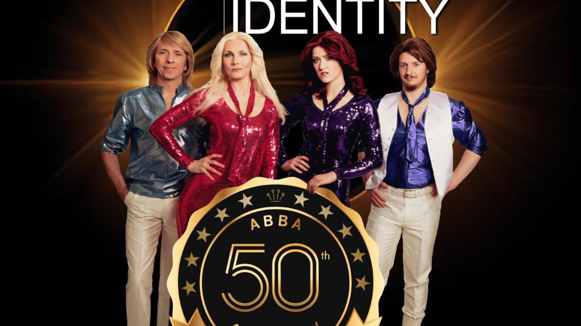 Poster with members of Bjorn Identity Tribute Band