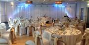 Image shows room set up for private function