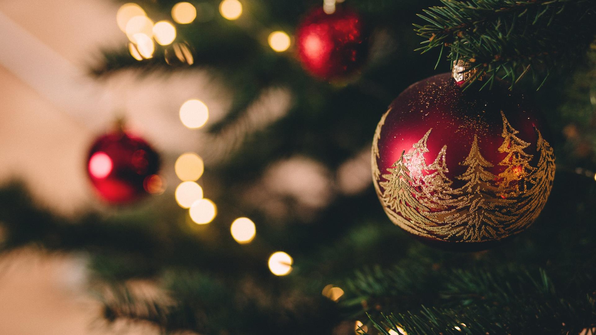 Bauble on Christmas Tree from Freestocks Unsplash