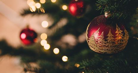 Bauble on Christmas Tree from Freestocks Unsplash