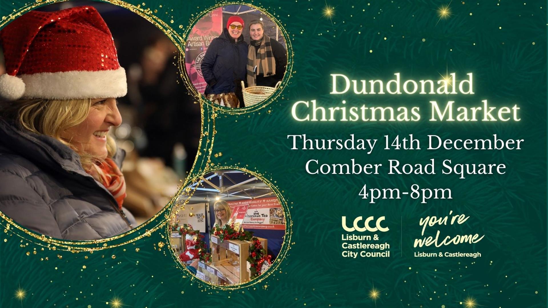 Dundonald Christmas Market 2023 promotional image