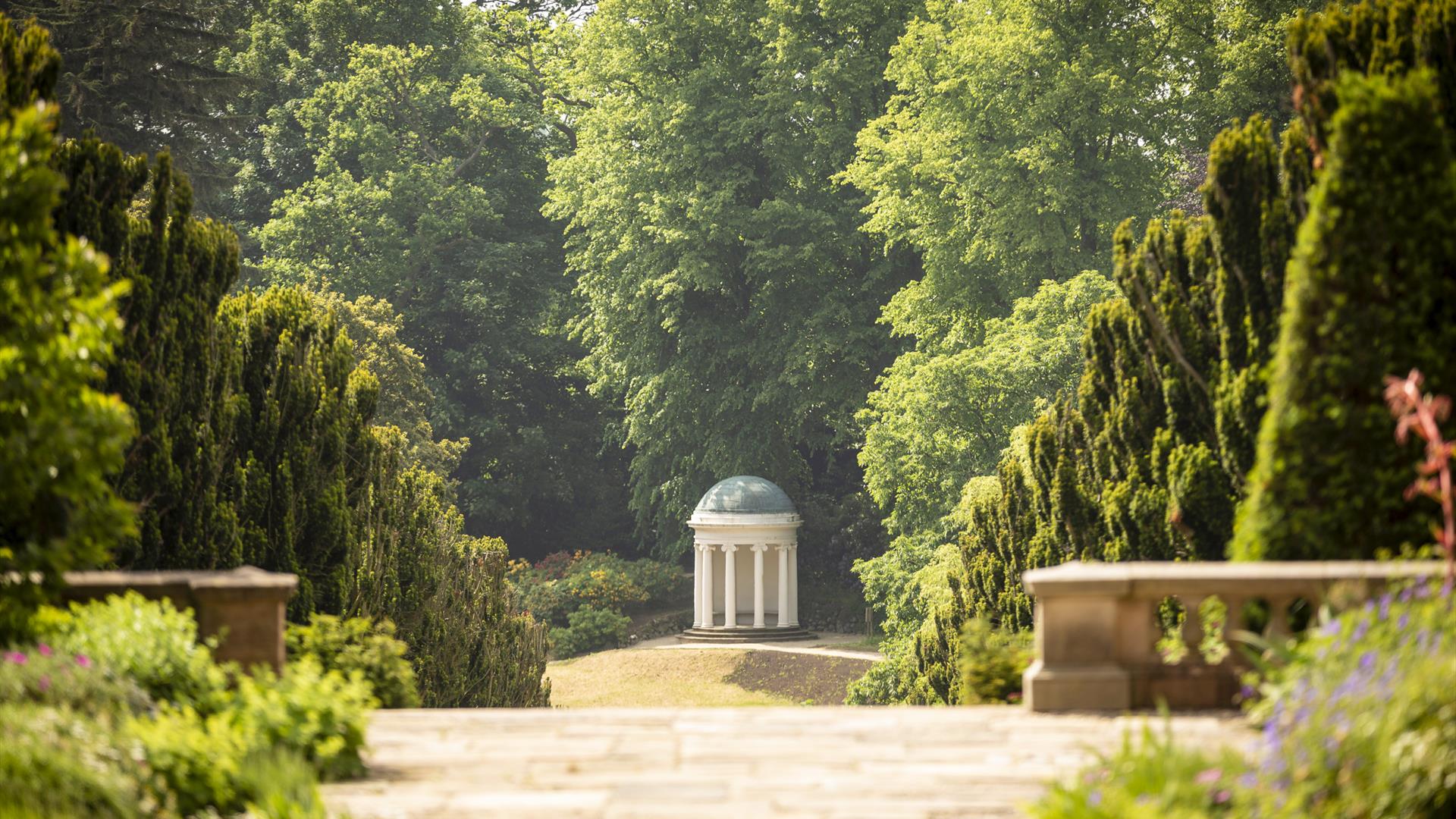 Lady Alice's Temple in the grounds of Hillsborough Castle