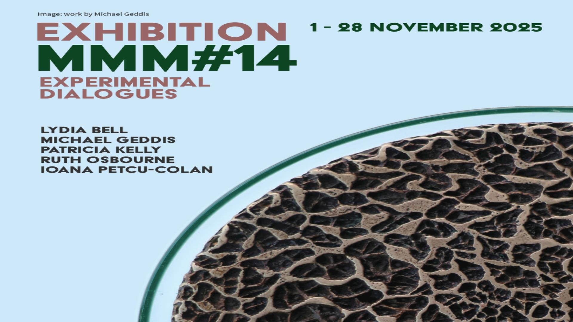 R-Space poster.  Exhibition MMM#14 R-Space poster.  Exhibition MMM#14