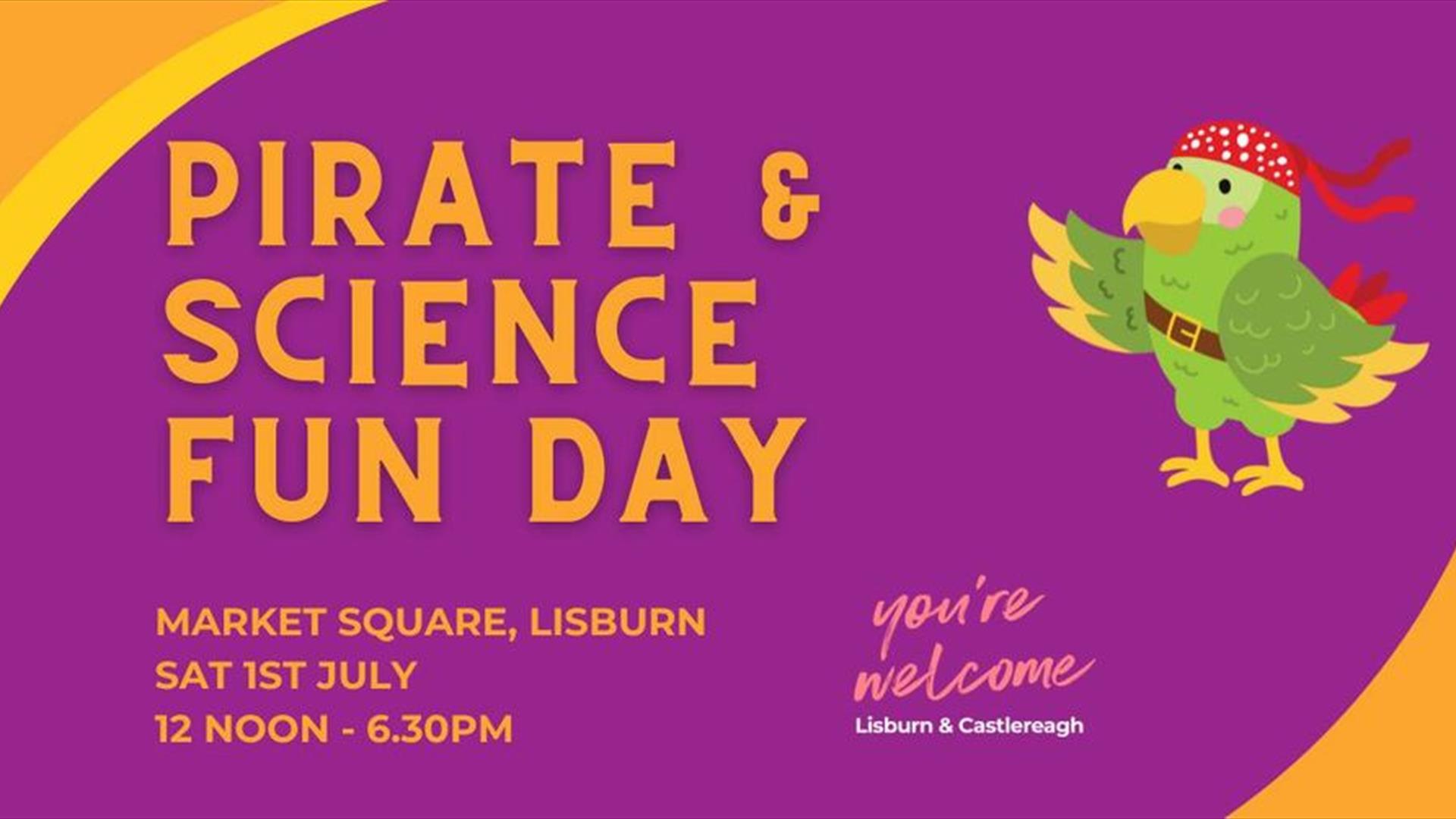 Poster for Pirate & Science Fun Day