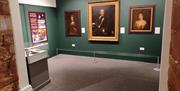 Image is of the Rawdon exhibition in the Irish Linen Centre and Lisburn Museum