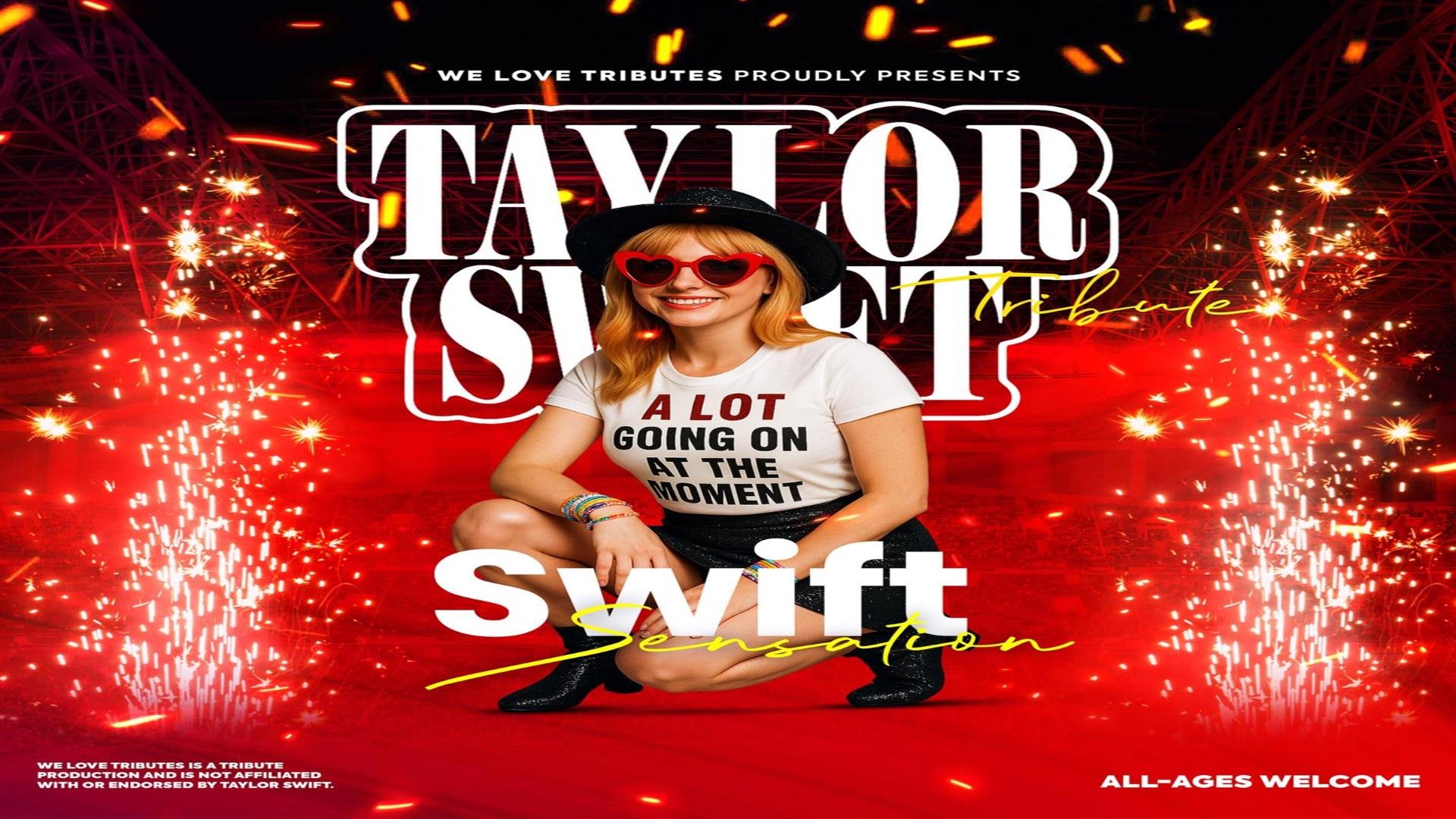 Image is of Taylor Swift tribute act Image is of Taylor Swift tribute act