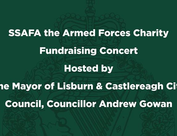 Poster for SSAFA The Armed Forces Charity Concert