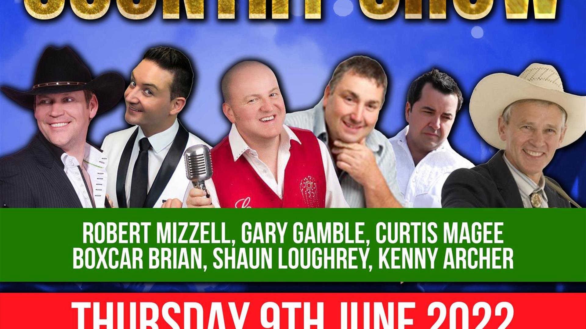 Image is a poster advertising The Summer Country Show