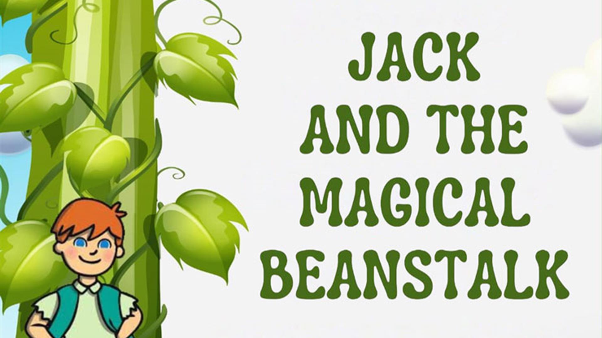 Poster Jack and the Magical Beanstalk with an image of Jack and the Beanstalk