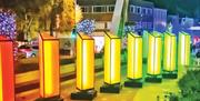 Light prisms in Lisburn City Centre