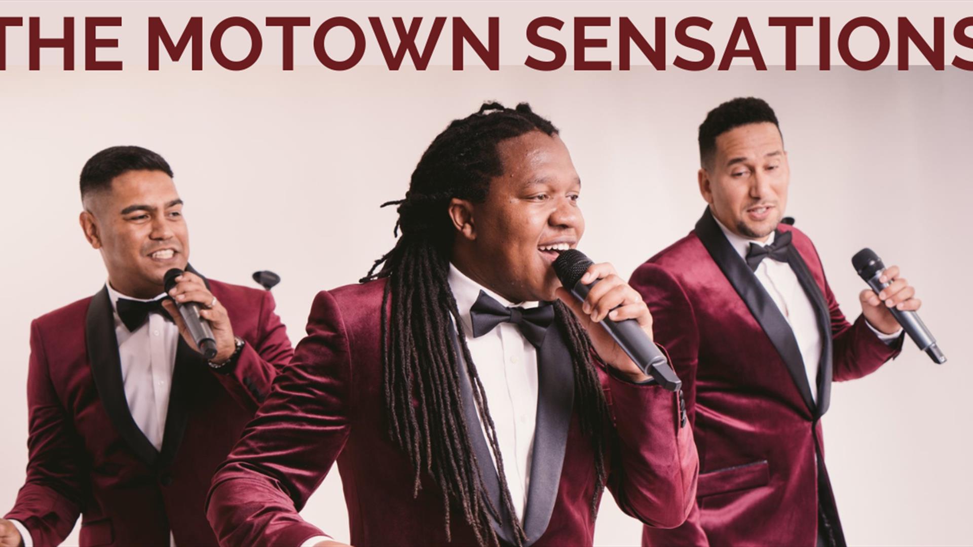 Image is of the three members of The Motown Sensations