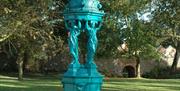 Image is of the Wallace fountain in Castle Gardens
